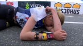 Efter jättemissen – Hanna Lundberg i tårar efter målgången 