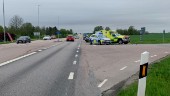 Polis prejade förare med barn i bilen