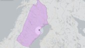 Extreme forest fire risk in Skellefteå