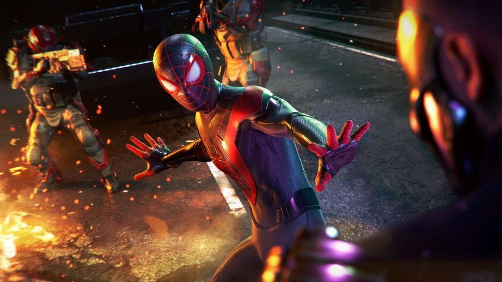 "Spiderman: Miles Morales" till Playstation 5 är den enda på förhand stora lanseringstiteln som är unik för någon av de nya konsolerna. Pressbild.