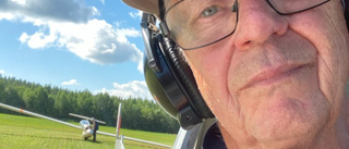 80-årig flygjubilar från Boden          