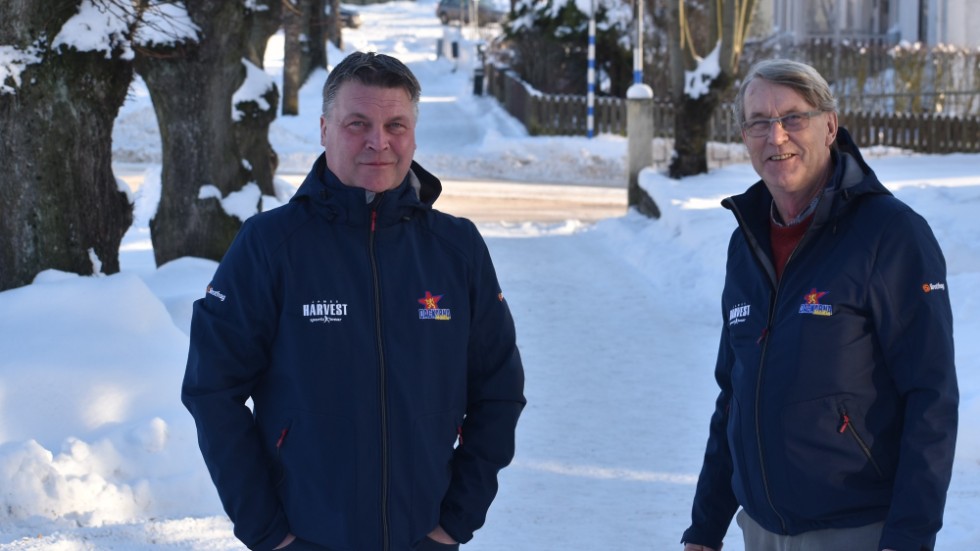 Vintertider nu, visst. Men Mikael Teurnberg och Tomas Karlsson i Dackeledningen har redan börjat med förberedelserna inför GP-tävlingen i Målilla i augusti.