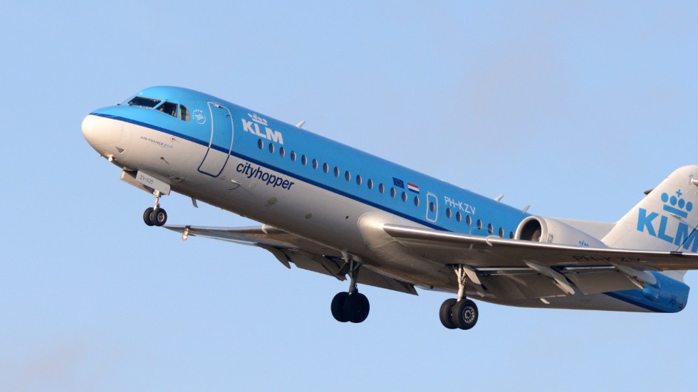 Nederländska staten har fått tummen upp för ett stöd till KLM på 3,4 miljarder euro. Arkivbild.