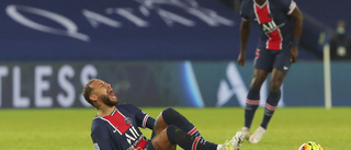 Neymar ut skadad när PSG förlorade