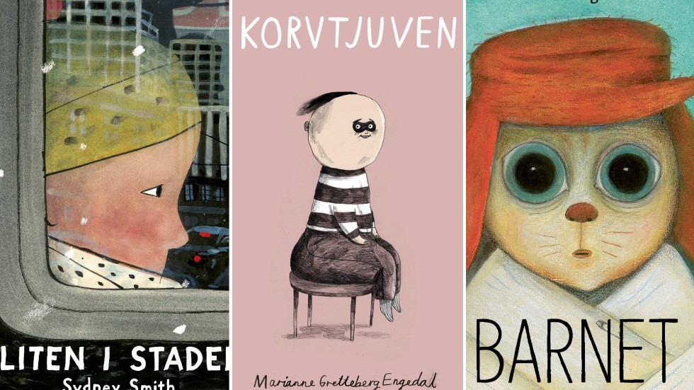 "Liten i staden", "Korvtjuven" och "Barnet som inte kunde blunda" är tre av bilderböckerna som barnbokskrönikören Matilda Nilsson utser till förra årets bästa.