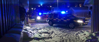 Tre personer andades in farlig brandrök