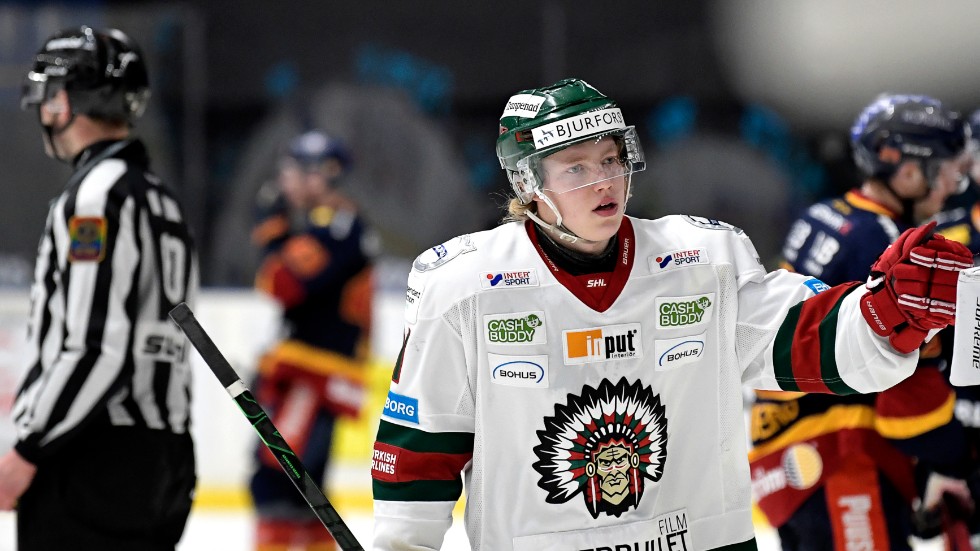 Samuel Fagemo kommer att inleda säsongen i hockeyallsvenskan. Arkivbild.