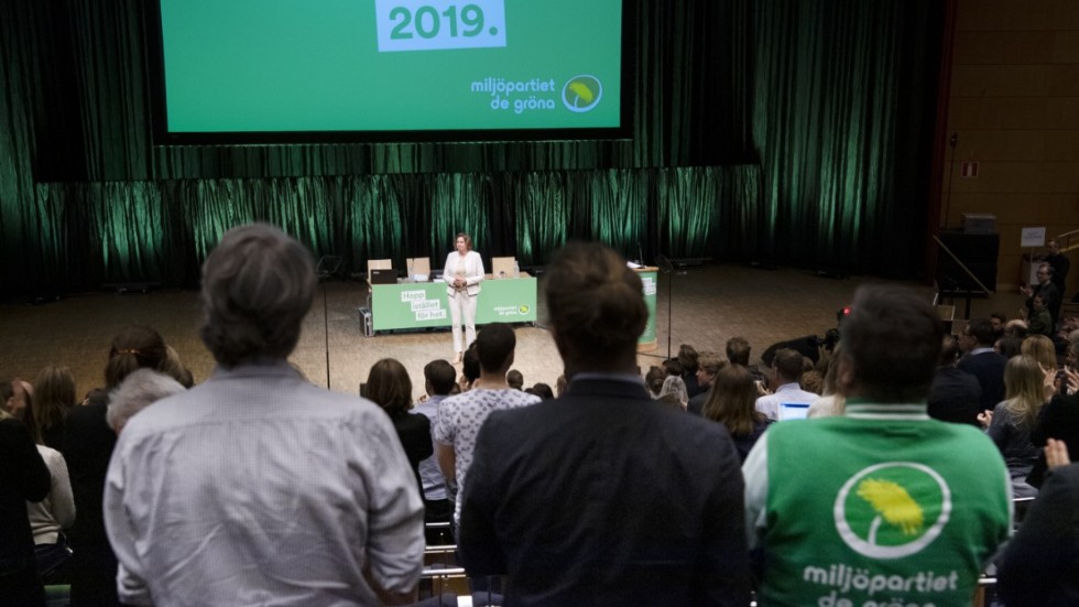 Isabella Lövins efterträdare väljs på en extrainsatt digital kongress den 31 januari. Bild från Miljöpartiets kongress förra året.