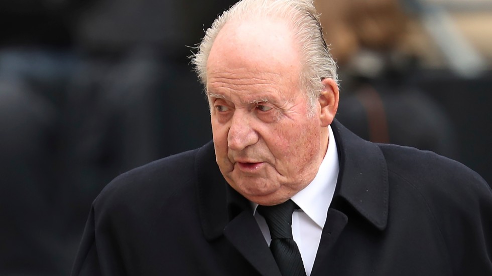 Spaniens tidigare kung Juan Carlos vid ett besök i Paris 2019.