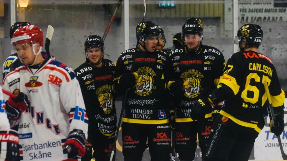 Vimmerby Hockey fick en bra start på serien när man vann med 5–2 mot Tyringe.