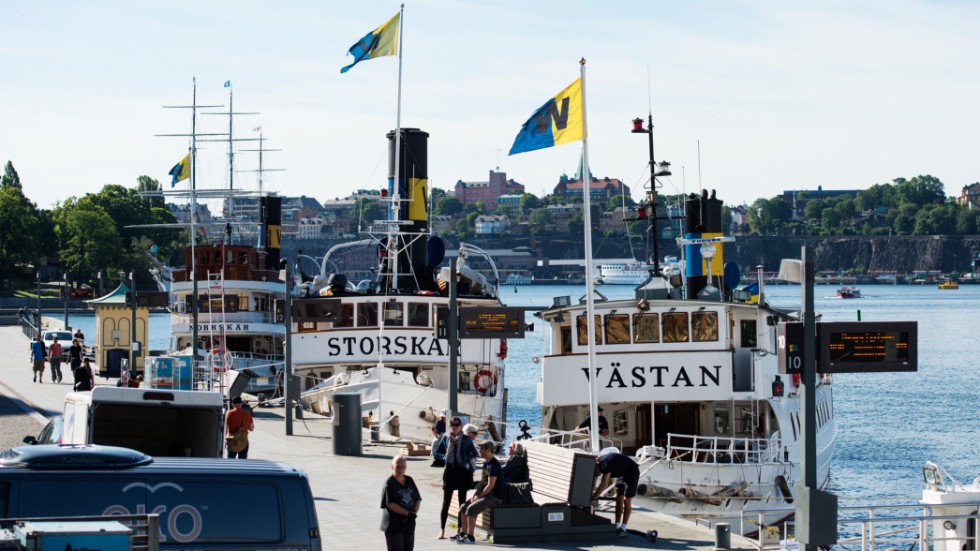 Skärgårdstrafiken i Stockholm är en av linjerna som har brottats med trängsel under sommaren. Arkivbild.