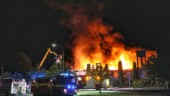 Kyrka och förskola förstörda i brand