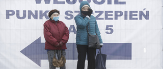 Polen skärper säkerheten vid vaccinationsplatser