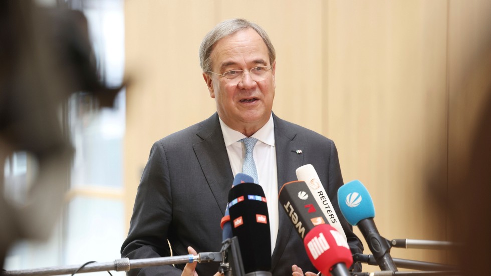 CDU:s nuvarande partiledare Armin Laschet.