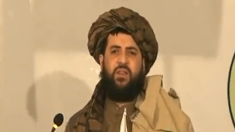 Mulla Yacoob, ansvarig för försvaret i talibanernas regim.