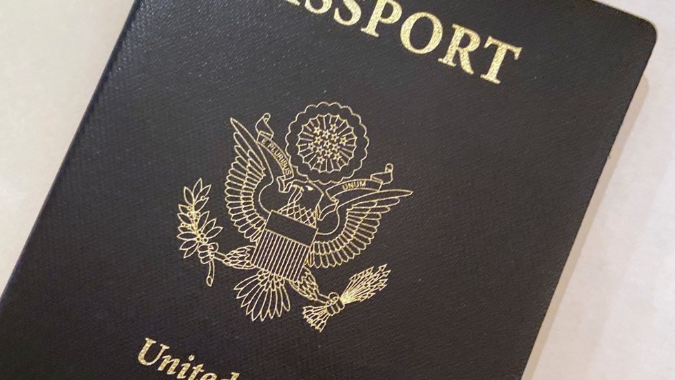 Ett pass från USA. Arkivbild.