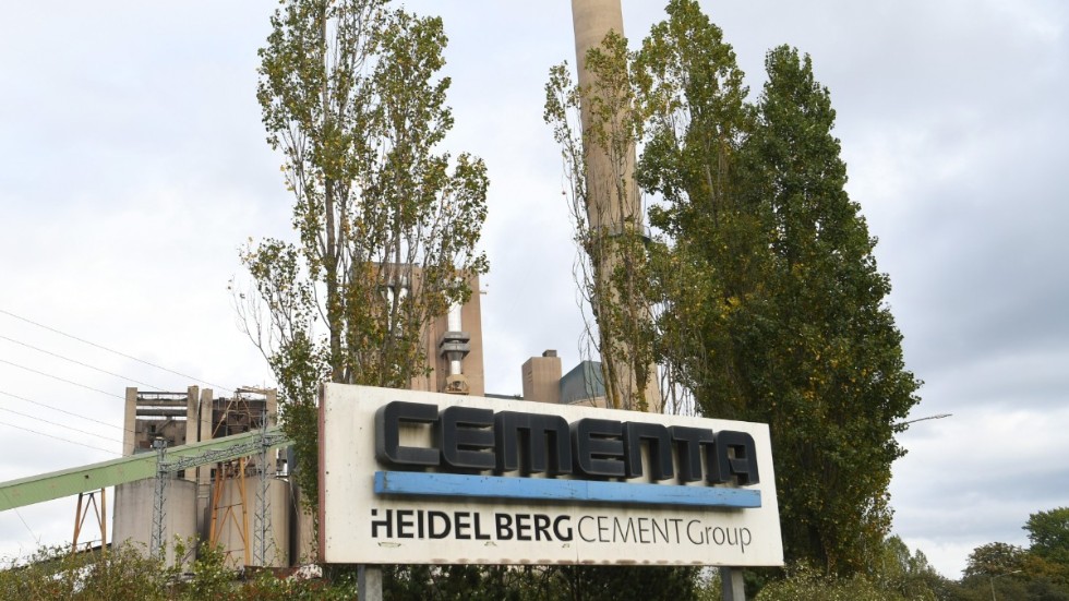 Heidelberg Cement Group äger båda cementfabrikerna i Sverige. Arkivbild.