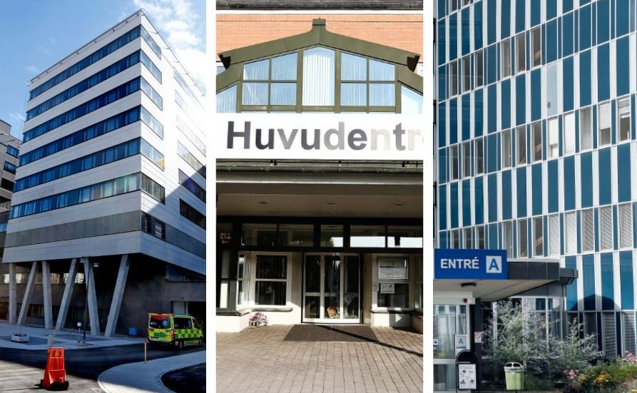 På onsdagen 12 vårdades smittade patienter på sjukhusen i Östergötland. 