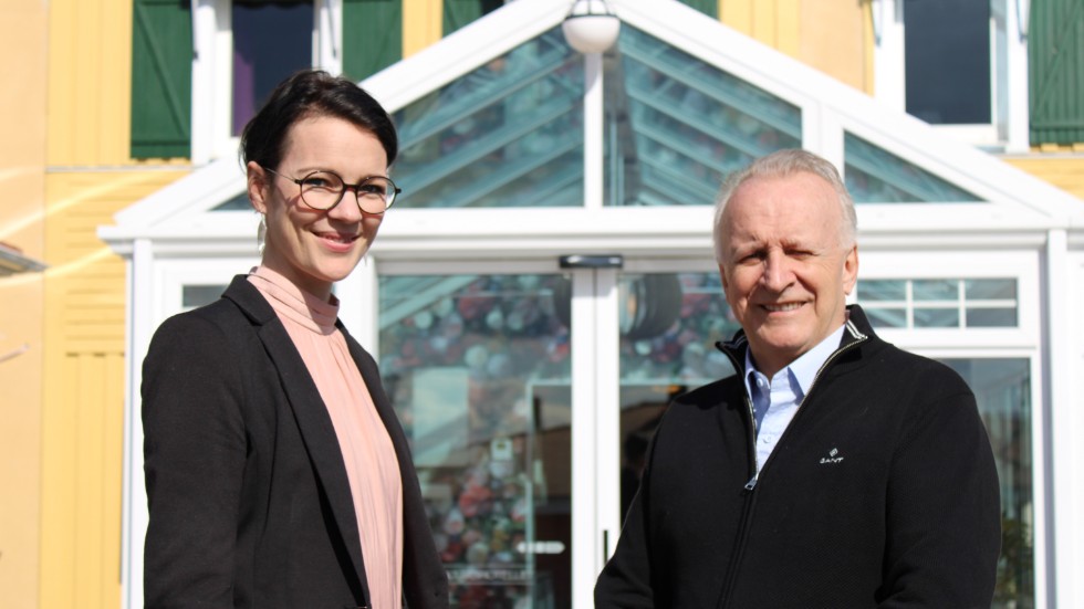 Anneli Rimås, vice VD och Micael Glennfalk, VD är stolta över både sin personal och anläggning. 