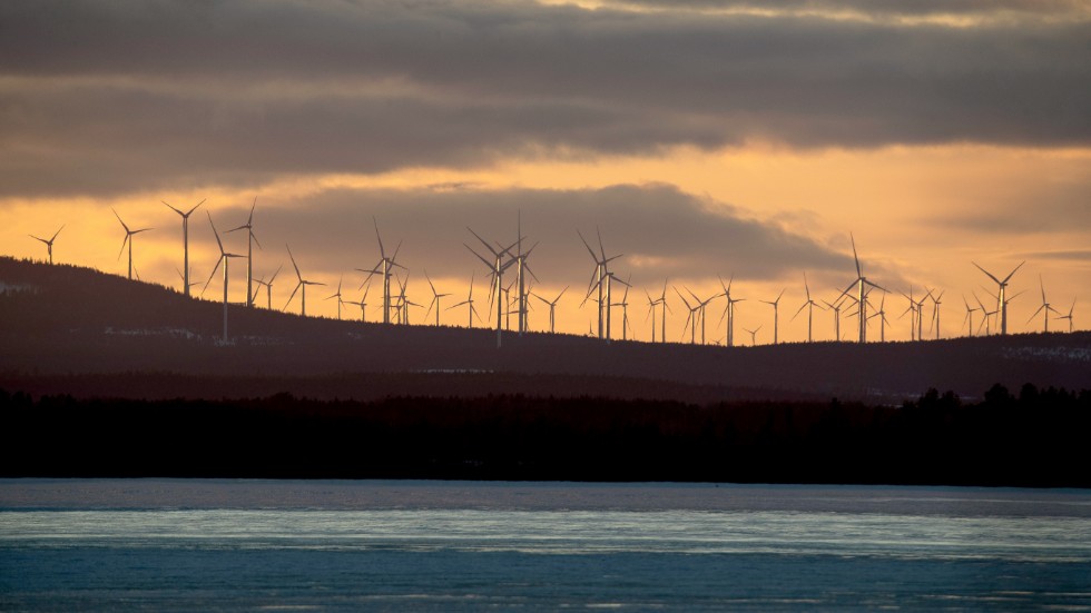 Enligt debattörerna kommer vindkraftsverken i länet att ta 1, 2 procent av Östergötlands i anspråk.