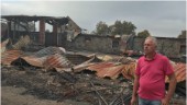 Bonden Jan Andersson såg gården gå under i branden: "Var sextio meter höga lågor"