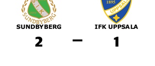 IFK Uppsala tappade serieledningen efter förlust i toppmötet