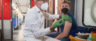 Tyska pendlare kan vaccinera sig på tåget