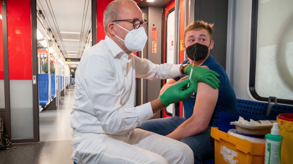 Vaccinering pågår i den tyska kollektivtrafiken.