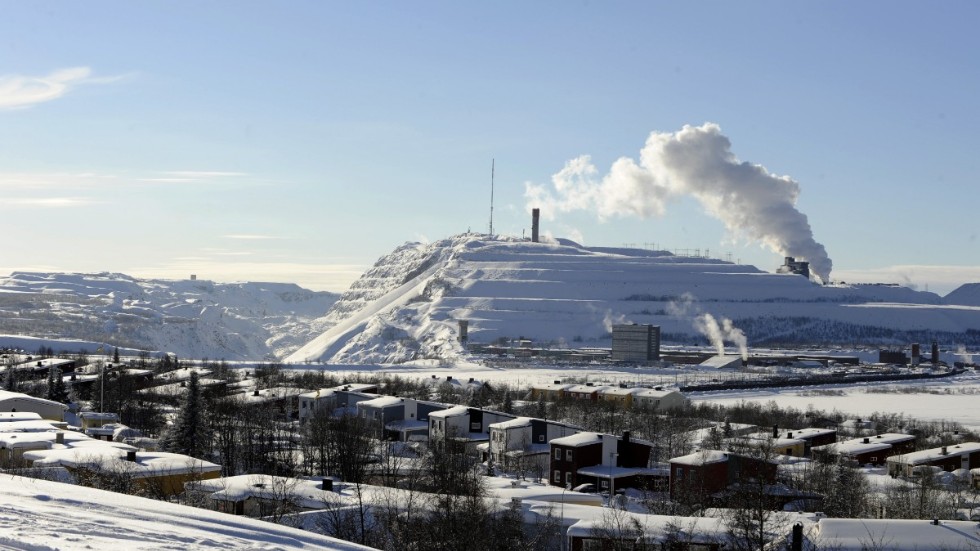 LKAB:s gruva i Kiruna. Arkivbild.