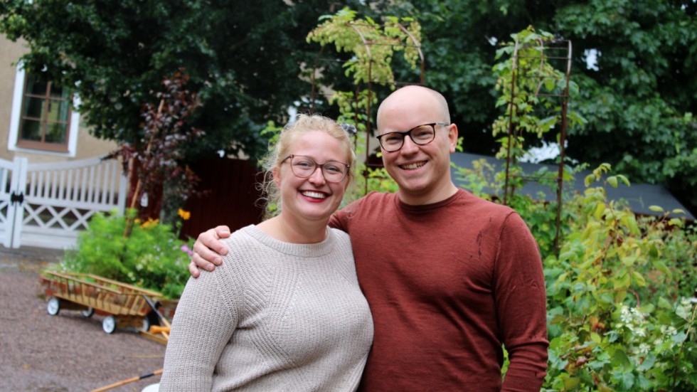 Janna och Andreas Corneliusson flyttade från Stockholm till Vimmerby för att satsa på drömmen om att öppna ett gästboende.
