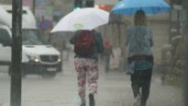 Kraftigt regn ökar risk för översvämningar
