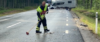 TV: Räddningstjänsten om arbetet på olycksplatsen: ”Tur att det gick som det gick”