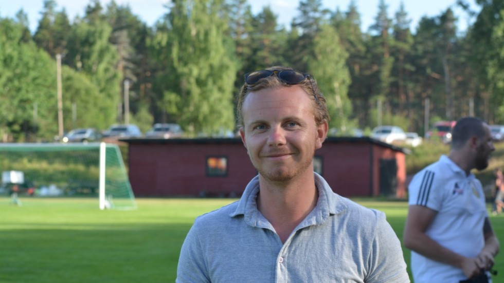 Sebasthian Svensson är ny huvudtränare i Hultsfreds FK.