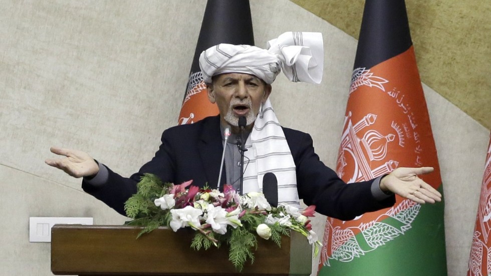 Afghanistans president Ashraf Ghanis regering kommer ha svårt att hantera talibanerna när USA-trupperna lämnar landet. 