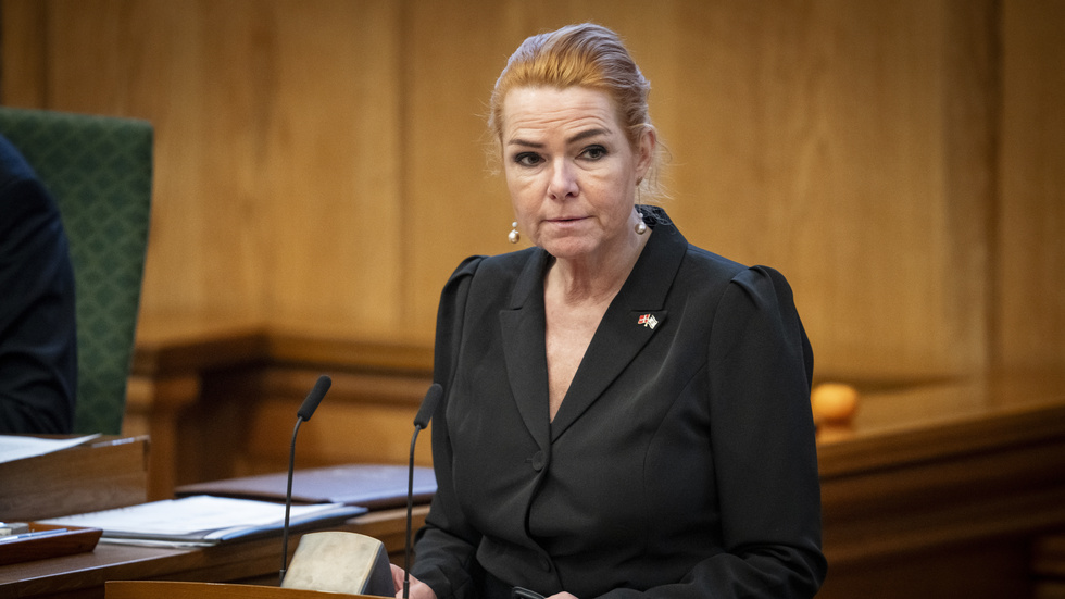 Inger Støjberg, partiledare för Danmarksdemokraterne.