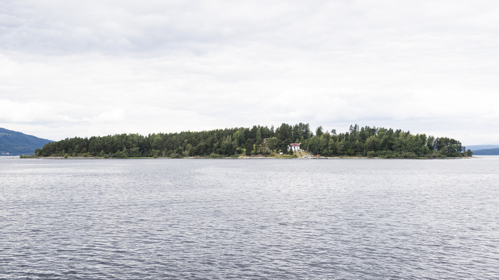 Utøya, där Anders Behring Breivik mördade 69 människor sommaren 2011. Arkivbild.