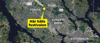 Fyra svårt skadade i upplopp vid festival i Stockholm