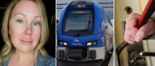 Annas oväntade fynd – på tåget: "Hittade flera väskor"