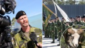 Känslosam avtackning när Gotland bytte regementschef