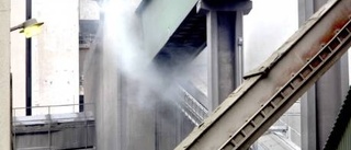 Brand i silo på Cementa