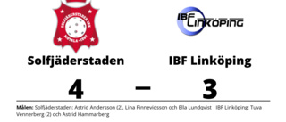 IBF Linköping förlorare efter förlängning mot Solfjäderstaden