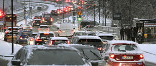 Flera snövarningar inför stora resehelgen