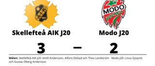 Skellefteå AIK J20 vann efter avgörande i tredje perioden
