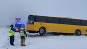 UL ställde in bussar i snökaoset