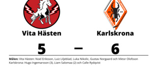 Segersviten fortsätter för Karlskrona efter vinst mot Vita Hästen