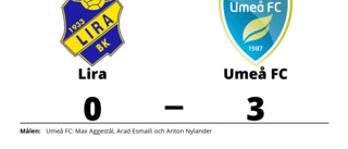Lira föll hemma mot Umeå FC