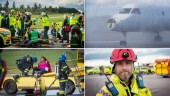 Jätteövning på Skavstas skräckscenario: En dödlig flygplanskrasch