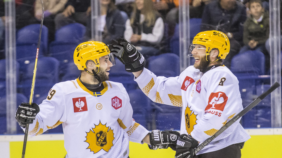 Petter Granberg demonstrated pinpoint accuracy when he gave Skellefteå AIK the lead away against Kosice in the CHL.