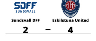 Eskilstuna United slog Sundsvall DFF på bortaplan
