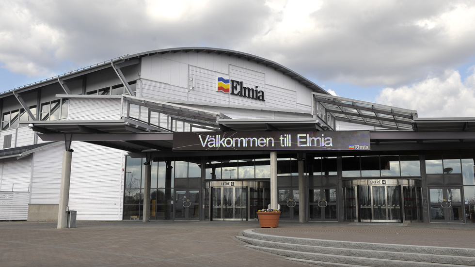Nästan 100 kommunchefer har blivit magsjuka efter en konferens på mässhallen Elmia i Jönköping. Arkivbild.